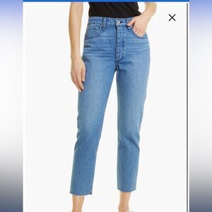 Rag & Bone Nina High Waist Ankle Cigarette Jeans 28